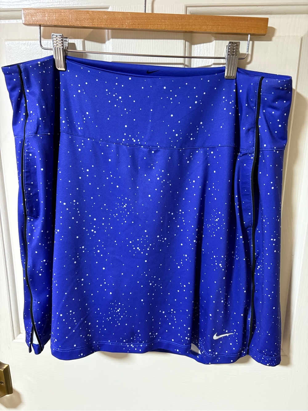 Nike Women's Dri Fit UV Printed Golf Skort Lapis size: XL